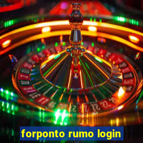 forponto rumo login